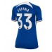 Billige Chelsea Wesley Fofana #33 Hjemmebane Fodboldtrøjer Dame 2023-24 Kortærmet